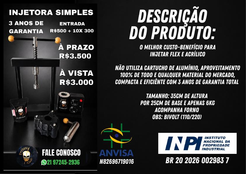 Catálogo: Injetora simples